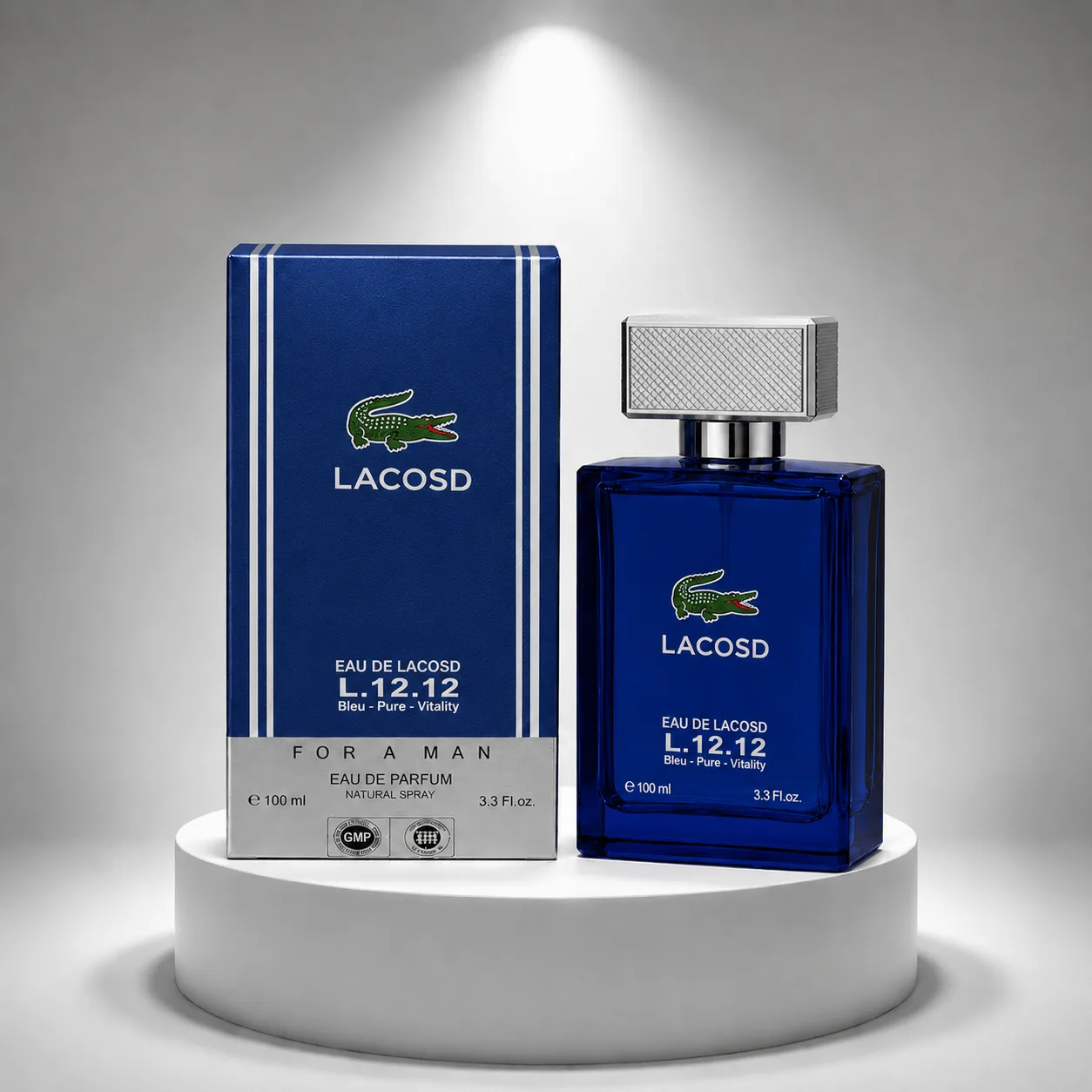 برفان Lacoste blue 💙 100ml